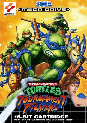 Teenage Mutant Hero Turtles - Tournament Fighters (Europe) box cover front